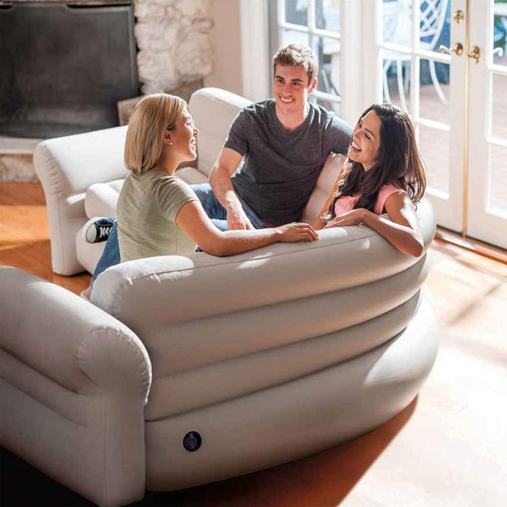Canapé gonflable d'angle Intex – Salon en L pour intérieur et extérieur